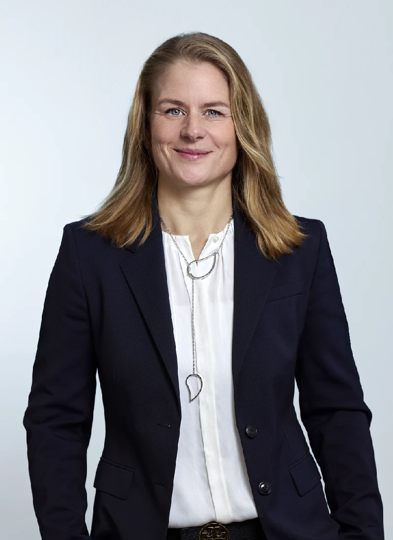 Portrait Sina Stegmann Head of KVG-Services